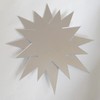 Miroir 3D &Eacute;toiles 2 pi&egrave;ces superpos&eacute;es