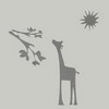 Girafe au soleil