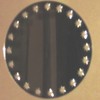 Miroir rond oriental