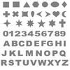 Miroir Scrapbook 2cm+ avec 57 formes diff&eacute;rentes